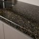 Đá Kim Sa Trung – vân đá granite đen ánh kim sa hạt vàng lấp lánh
